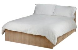 HOME Bedford Kingsize 4 Drawers Bed Frame - Swiss Elm